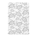 Crib Sheets for Boys Sea Turtle Ocean Life Toddler Baby Girl Sheets for Crib,Neutral Mini Crib Nursery Mattress Sheets Fitted,Crib Mattress 52 * 28 * 9In