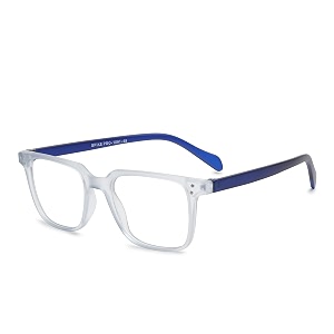 CRIBA Stylish Blue Cut Reading Glass Power