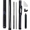 CRICAL Carbon Fiber Pool Cue Stick 58in Low Deflection Billiard Cue