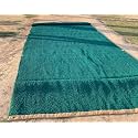 Export Quality Coir Cricket Mat for Net Pitch - Green (16.5 ft)