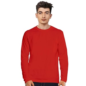 Cricmarket Mens Plain 100 Cotton Round Neck