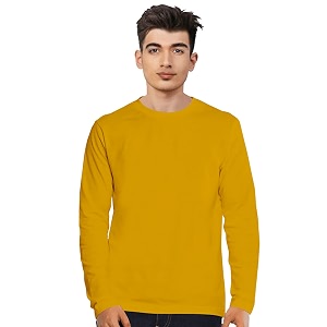 Cricmarket Mens Plain 100 Cotton Round Neck