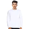 Cricmarket Mens Plain 100 Cotton Round Neck