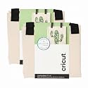 Cricut 2006830 Tote Bag Blank, Medium Infusible Ink, Canvas (Pack of 2)