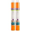 Cricut Everyday Iron On - Neon Orange, 3-Pack of 2ft Rolls (12"x24"), 6ft Total - HTV Heat Transfer Vinyl for Shirts, Apparel, Hats &amp; More - Compatible with Maker &amp; Explore Machines