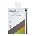 Cricut Joy Insert Cards - DIY Greeting Card for Baby Shower, Birthday, and Wedding - Holographic Gray/Silver, 12 ct