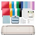 Cricut Maker 4 - Smart Cutting Machine (Seashell) | Engagement Plus Bundle - Includes EasyPress 3 Heat Press (9x9) + Mat, Tote Bag, Material Samplers, Machine Mat, Pens, Tools, & 25 Digital Images