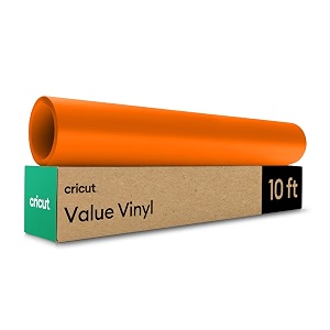 cricut self-adhesive vinyl film plotter - plotter film vinyl permanent roll self-adhesive film 305 x 3 m cm orange