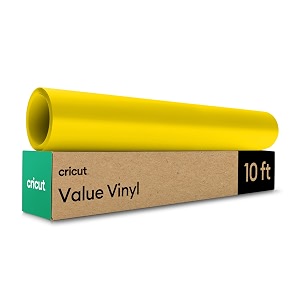 cricut self-adhesive vinyl film plotter - plotter film vinyl permanent roll self-adhesive film 305 x 3 m cm yellow
