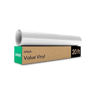 cricut self-adhesive vinyl film plotter - plotter film vinyl permanent roll self-adhesive film 305 x 61 m cm glossy white