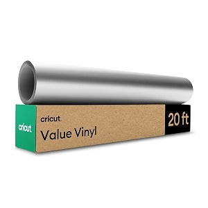 cricut self-adhesive vinyl film plotter - plotter film vinyl permanent roll self-adhesive film 305 x 61 m cm silver