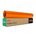 Cricut Self-Adhesive Vinyl Film Plotter - Plotter Film Vinyl Permanent Roll, Self-Adhesive Film (30.5 x 3 m cm, Orange)