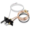 Criditpid 10002264 Natural Gas (NG) Pilot Assembly for HHT, Majestic, Temco, Vermont Castings Fireplace and Stoves, SRV10002264 3 Way SIT Pilot Assembly Parts for Majestic DV360 36BDVR 36BDVT 39BDVR.
