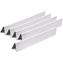 Criditpid 17.5 inch Stainless Steel 7620 7621 Flavorizer Bar Compatible for Weber Genesis 300 Series, Genesis E310 E320 E330 S310 S320 S330 Grills, Set of 5 Flavor Bars for Weber 7620