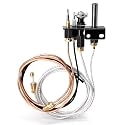 Criditpid 69L18 Pilot Assembly Propane Gas (LP) for Lennox Elite, IHP, Merit, Superior, Astria Direct Vent Fireplaces and Inserts, 69L1801, 108084-03 Pilot Assembly Replacement Parts with thermocouple