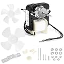 Criditpid EP670 SM670 Universal Utility Motor Kit Replaces 250340, 250355, 90970, 90971, EM670, 653026, 33-670, C-Frame Motor 120V for Exhaust Fan, Refrigerators, Range Hood, Evaporator Fan Motor