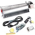 Criditpid GFK4 FK4 GFK4A GFK4B Fireplace Blower Fan Kit for Heatilator NDV4236I, ND4236, GNDC36, ND3933, NDV3933I, Majestic, Temco, Lennox Fireplaces, Replacement GFK4 Heatilator Fireplace Blower Kit