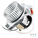 Criditpid HC21ZE122A J238-112-11202 Draft Inducer Motor Kit for Carrier Furnace, HC21ZE122 J238-11202AT Exhaust Venter Motor for Bryant Payne Furnace, Includes Blower Wheel and Mounting Bracket.