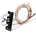 Criditpid IPI Pilot Assembly 2090-013 Propane Gas for Heat-N-Glo, Heatilator, Quadra-Fire, Majestic and Outdoor Lifestyles Fireplaces Parts, LP Fireplace Heatilator Pilot Assembly with Thermocouple