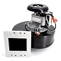Criditpid Replacement 80472 & 80472A Distribution Blower Fan for US Stove & USSC American Harvest 6039 6041, King KP130, 5502M, Ashley 5500 5500M 5500XL Pellet Stoves.