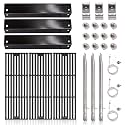 Criditpid Replacement Parts for Char Griller 5050, 5650, 3001, 5072, 3030,3008, 4000, 5252, King Griller 3008 5252, Grill Grates, Heat Plate, Burners and Ignitor for Chargriller Parts Replacement