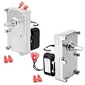 Criditpid Replacement PU-047040 Auger Motor for Englander 25-PDVC, 55-SHP10, 25-PDV Pellet Stoves, 1 RPM Counter Clockwise Auger Motor, Top and Bottom Auger Motor. (2 Pack)
