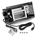 Criditpid S31105 Blower with Thermostat, Wood Stove Blower Fan for GHP Group, Monessen/Majestic (MHSC Brands), Majestic Dutchwest Windsor, CFM US Century Plate Steel Freestanding Wood Stove Fireplace.
