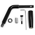 Criditpid SRV7093-024D Door Handle Assembly for PelPro PP60 PP70 PP130 PP150 PPC90 TSC90, Quadra-Fire Outfitter-I, Outfitter-II Pellet Stoves Parts, Replacement Stove Handle for PelPro PP130 Parts