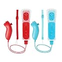 Crifeir Wii Remote, Compatible with Wii/Wii U Consoles, Wii controller with Vibration Feedback/Built-in Speaker Function