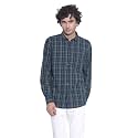 Crimsoune Club Men39s Navy Blue Checked Shirt