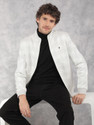 CRIMSOUNE CLUB Men Checkered Bomber Jacket