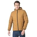 Crimsoune Club Men Mustard Yellow Padded Jacket