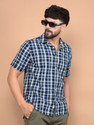 CRIMSOUNE CLUB Men Checkered Casual Multicolor Shirt