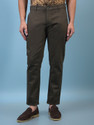 CRIMSOUNE CLUB Regular Fit Men Green Trousers