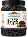 crispcraze Black Raisins Kishmish Seedless Dry