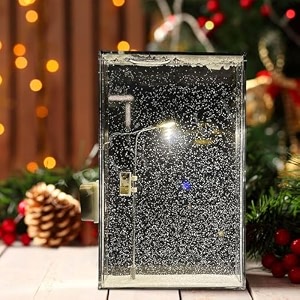 criyale 3d deer crystal ball night lamp warm light-compact usb wall charger galaxy crystal lamp for home decoration birthday christmas astronomy space gifts for boys girls - deer led