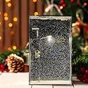 CRIYALE 3D Deer Crystal Ball Night Lamp Warm Light-Compact USB Wall Charger Galaxy Crystal Lamp for Home Decoration, Birthday, Christmas, Astronomy Space Gifts for Boys Girls - (Deer), led