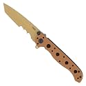 CRKT M16-10DZ Outdoor Folding Knife with Liner Lock, Desert Tan, M16-10DZ