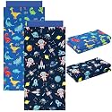 Croblissful 2 Pcs Dinosaurs Nap Mat Cover for Boys, Fit 48" x 24" Mat