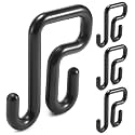 CroBlissful 4 Pcs Lineman Bucket Hooks, Bucket Lip Tool Holders, 3 Inches