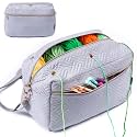 MYBAGZING Crochet Bag Yarn Storage Organizer for Knitting &Crochet Projects