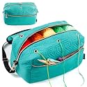 MYBAGZING Crochet Bag Yarn Storage Organizer for Knitting &amp;Crochet Projects