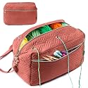 MYBAGZING Crochet Bag Yarn Storage Organizer for Knitting &amp;Crochet Projects