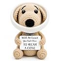 Crochet Dog Get Well Gifts for Women After Surgery, Funny Recovery Gift