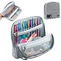 Crochet Hook Case, Stand-Up Crochet Hook Organizer for Hooks up to 7"