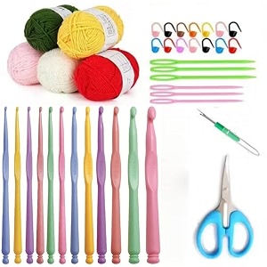 Crochet Kit for Beginners - 12 Sizes
