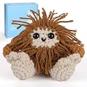 CrochetBox Bigfoot Crochet Kit for Beginners, Easy Craft for Adults