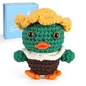 CrochetBox Duck Complete Crochet Kit for Beginners, Easy Craft for Adults