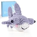 CrochetBox Hammerhead Shark Crochet Kit for Beginners, Adults and Teen