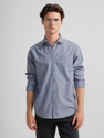 CROCODILE Men Comfort Fit Solid Spread Collar
